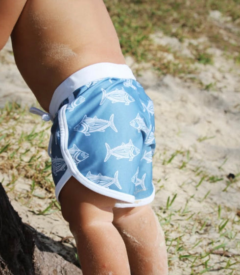 Shortie in Blue Fish